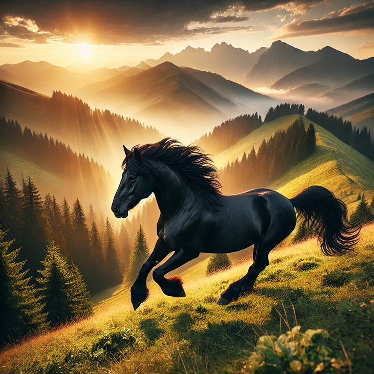 Fiction: Fulger, the horse from Moieciu de Sus