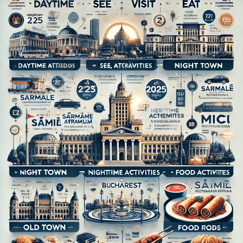 Bucharest - what to do, see, visit, eat by day & night in 2025