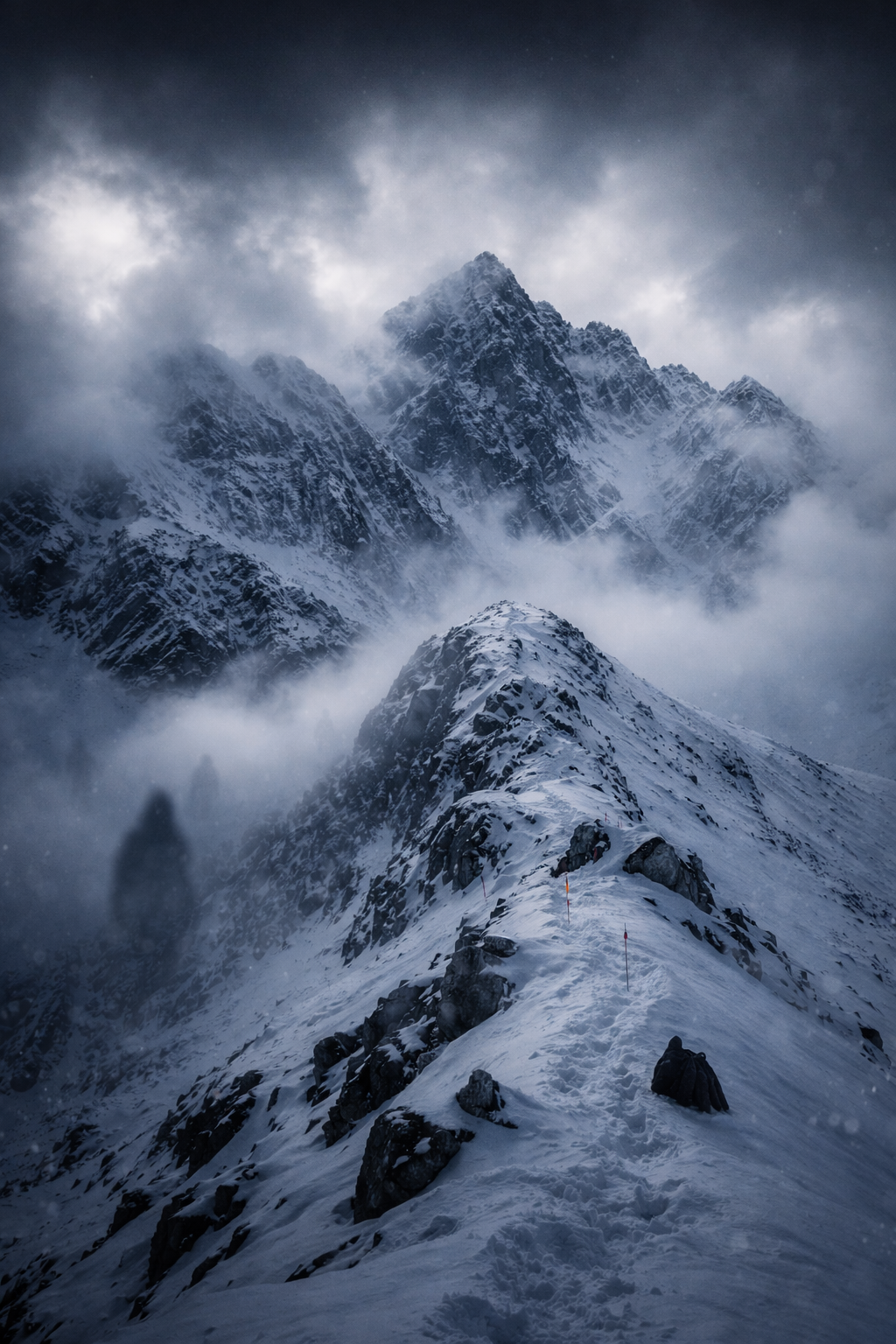 The Ghosts of Papusa Peak - A Winter Hike To Remember